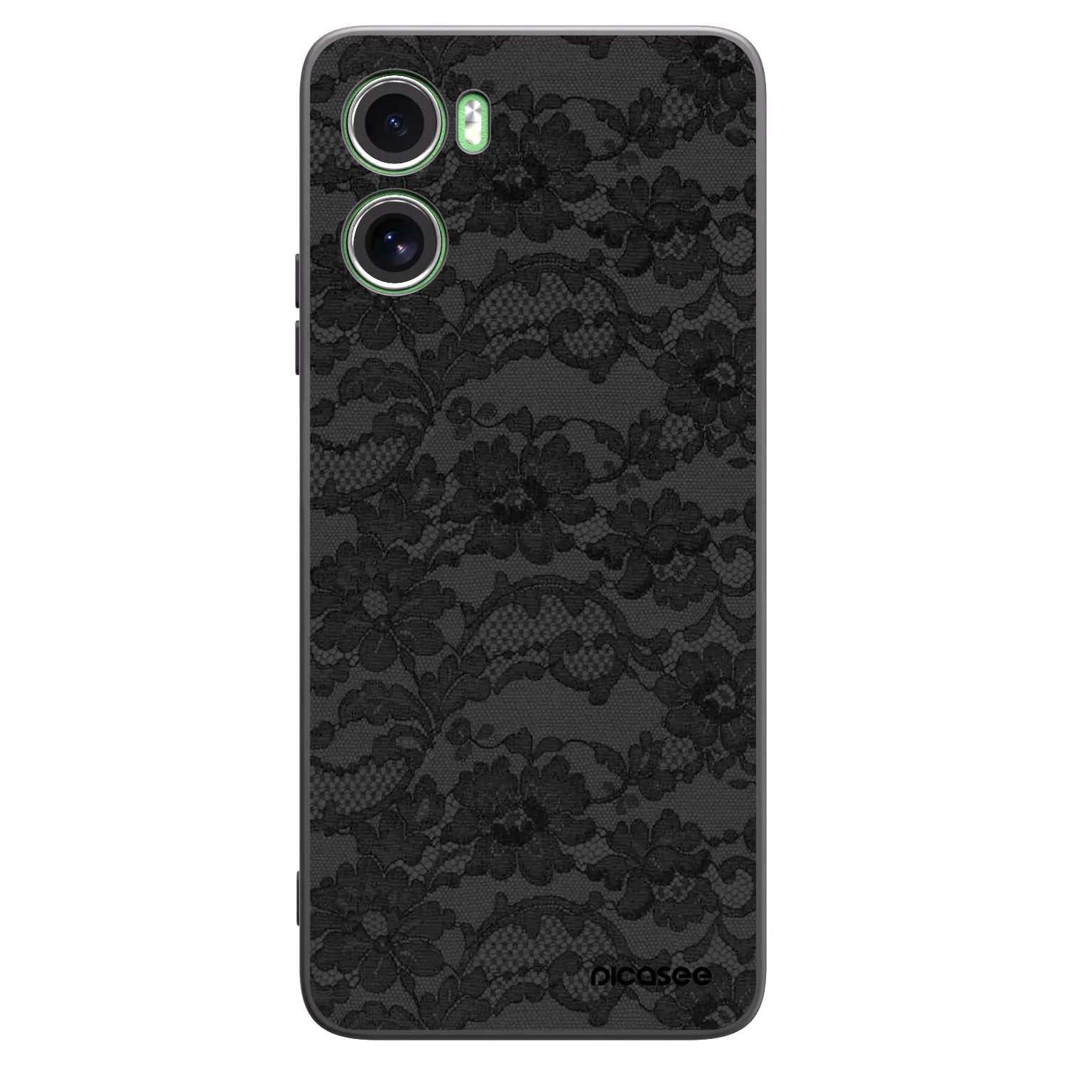 Picasee silikonový černý obal pro Motorola Moto G06 - Dark Elegance