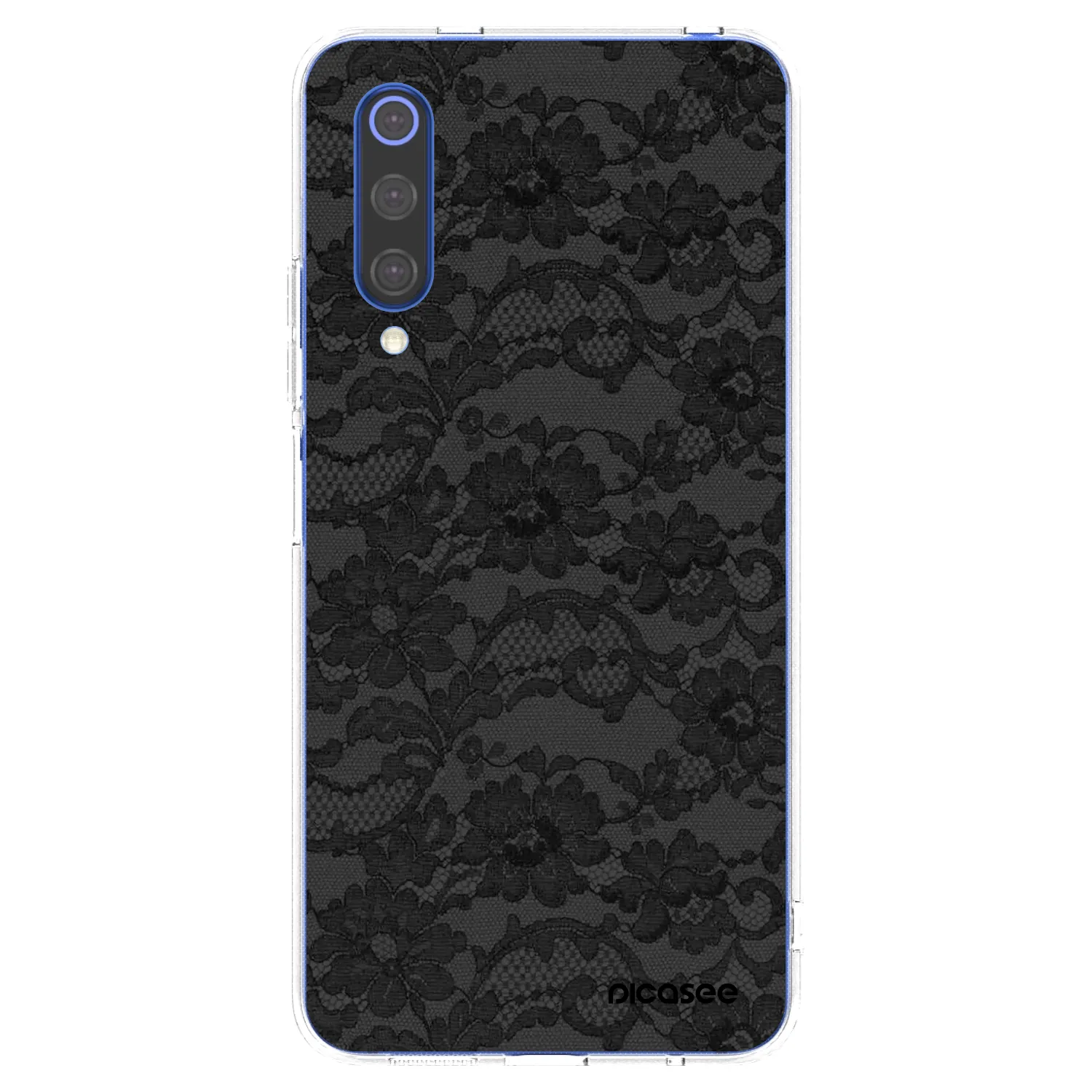 Picasee silikonový průhledný obal pro Xiaomi Mi 9 SE - Dark Elegance