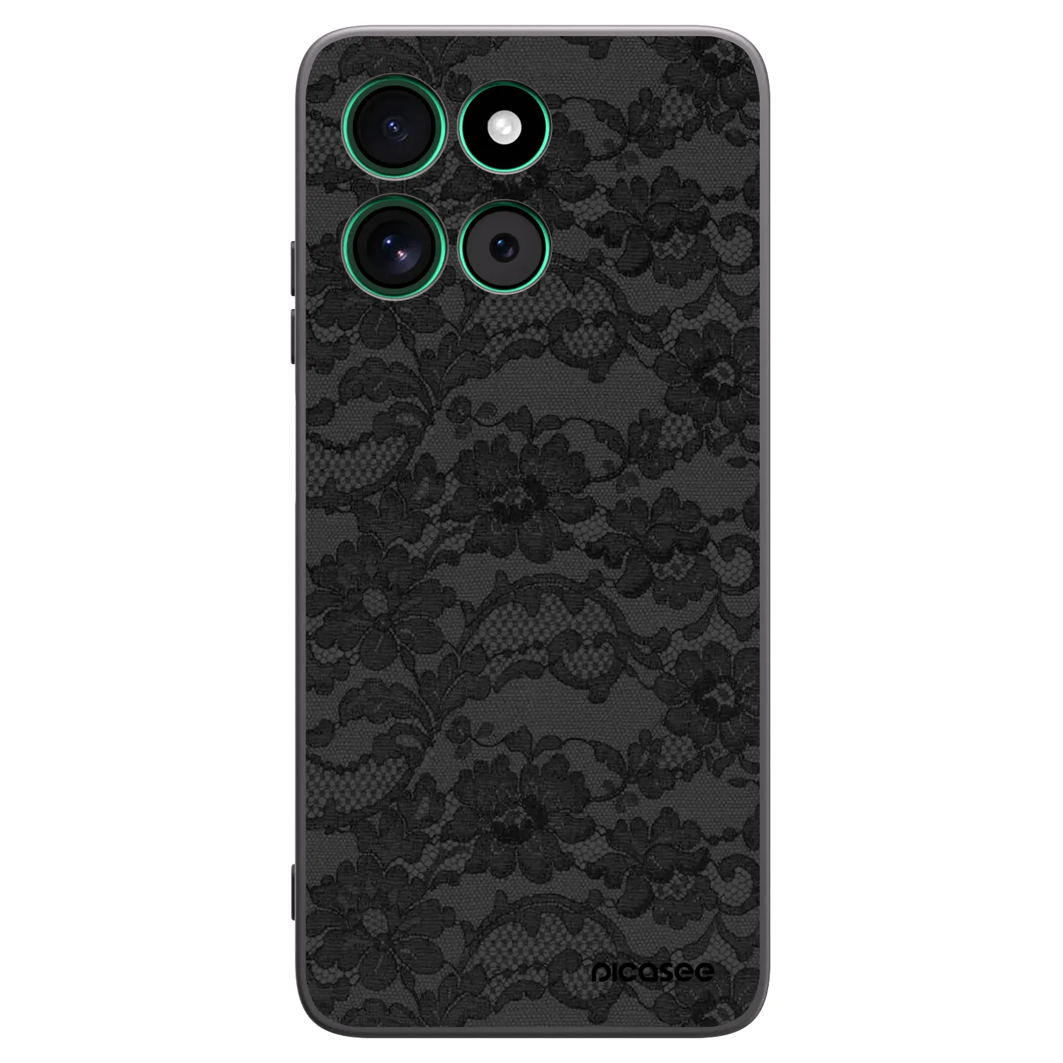 Picasee silikonový černý obal pro Motorola Moto G57 Power - Dark Elegance