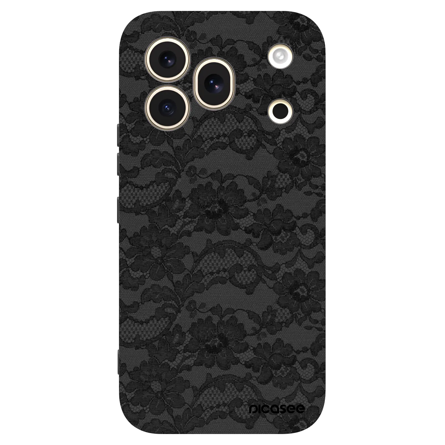 Picasee silikonový černý obal pro Honor 600 Pro - Dark Elegance
