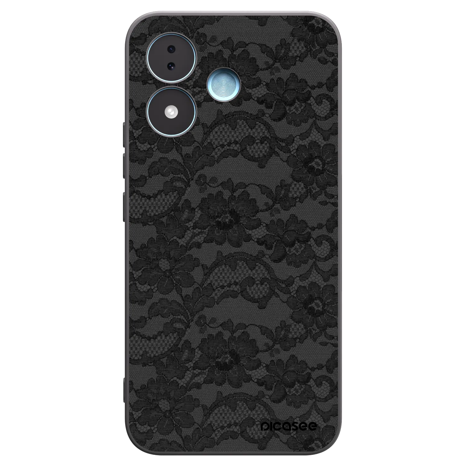 Picasee silikonový černý obal pro Xiaomi Redmi Note 17 5G - Dark Elegance
