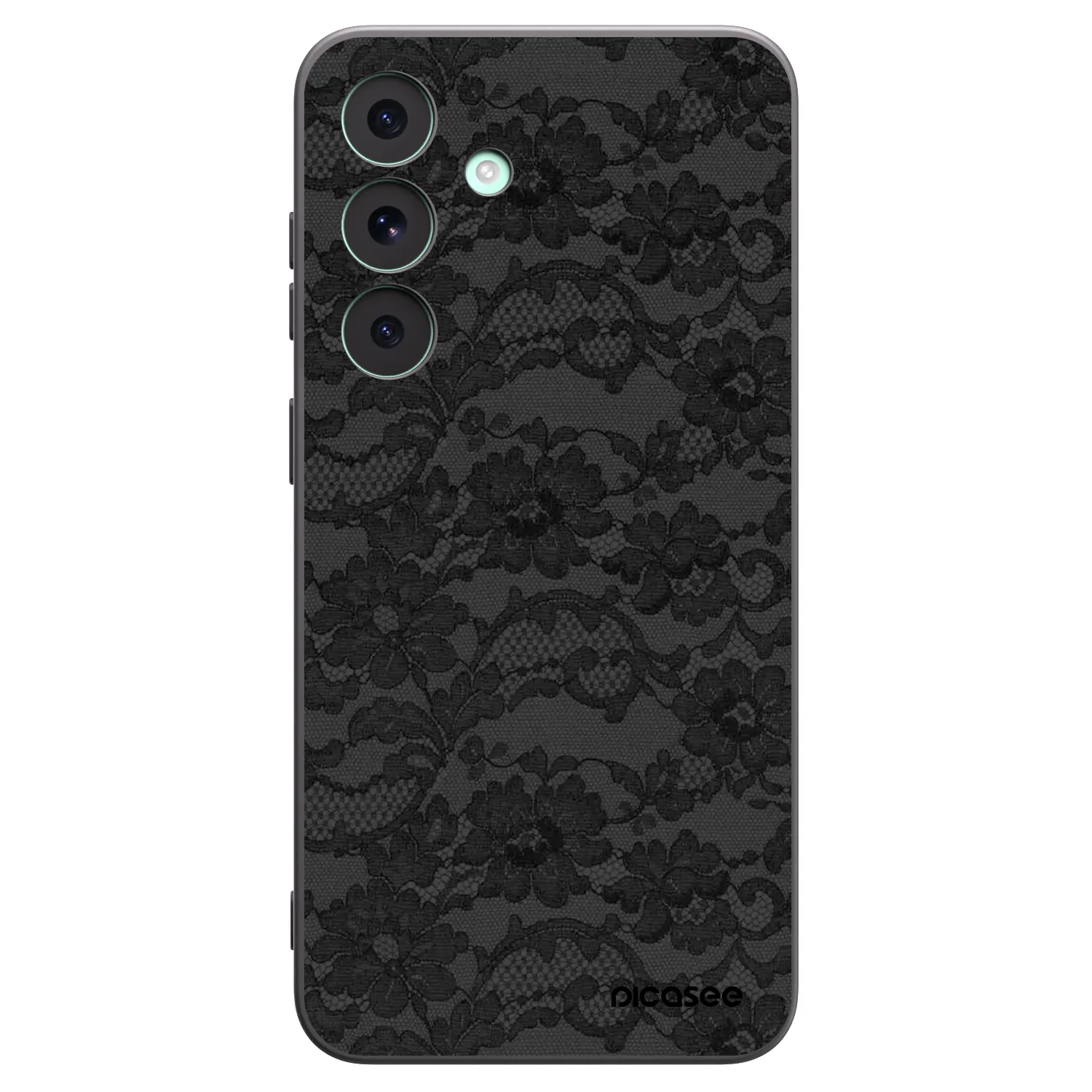 Picasee silikonový černý obal pro Samsung Galaxy S26 FE - Dark Elegance