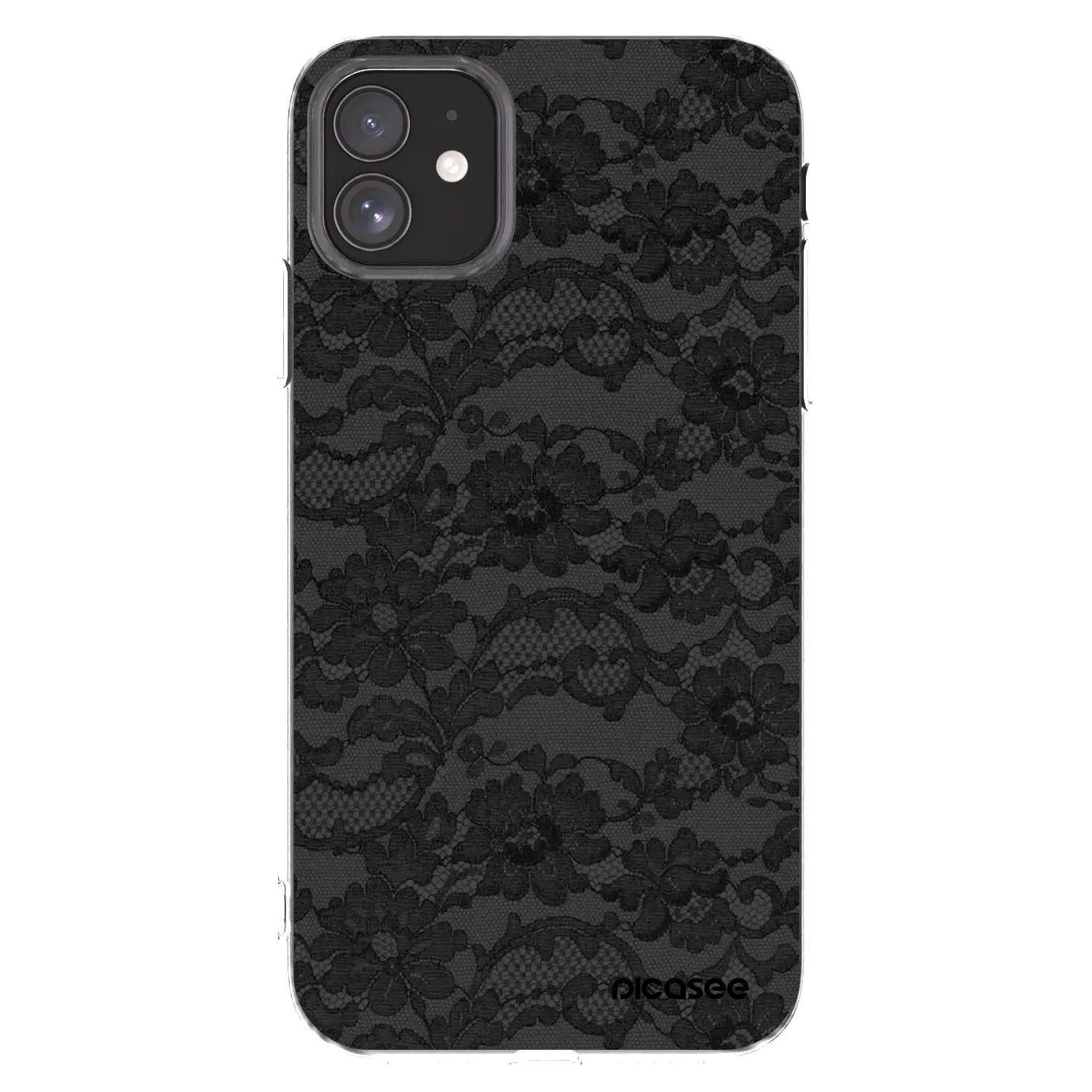 Picasee silikonový průhledný obal pro Apple iPhone 11 - Dark Elegance