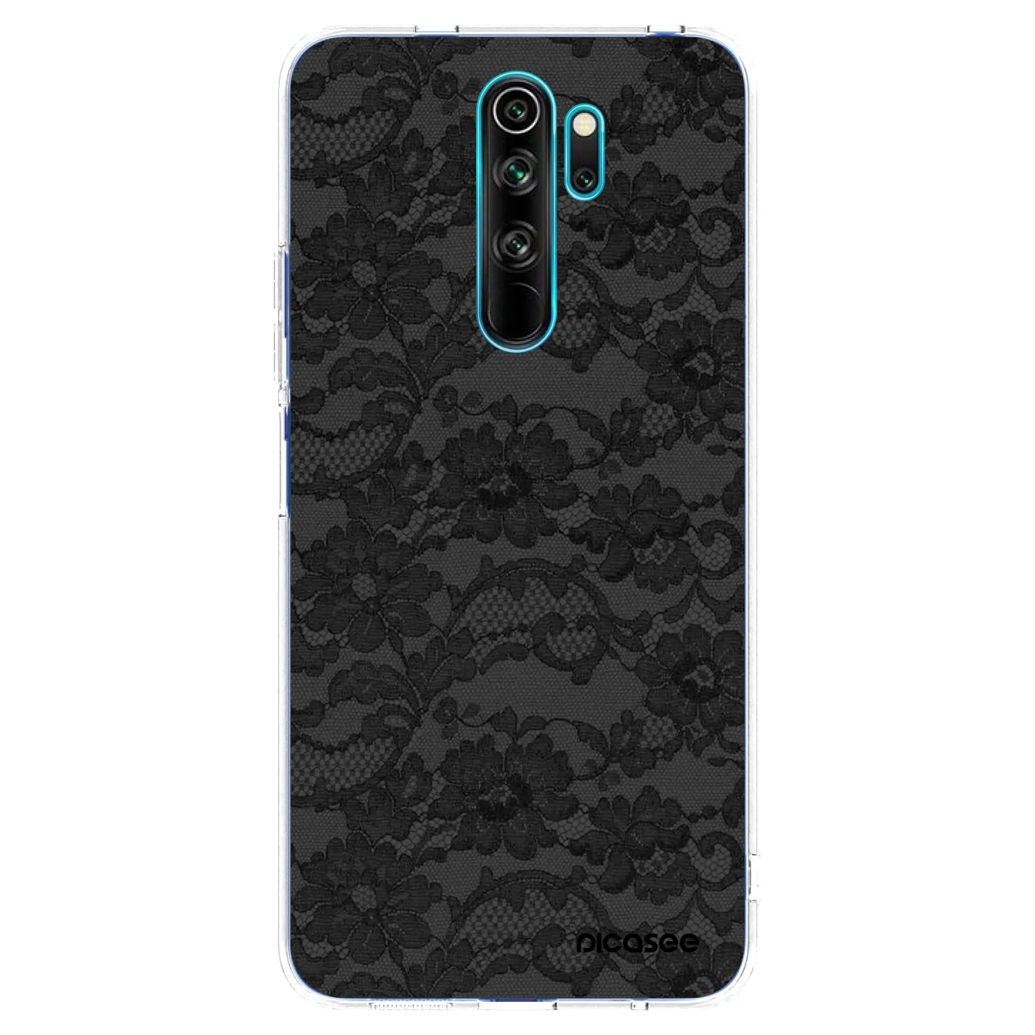 Picasee silikonový průhledný obal pro Xiaomi Redmi Note 8 Pro - Dark Elegance