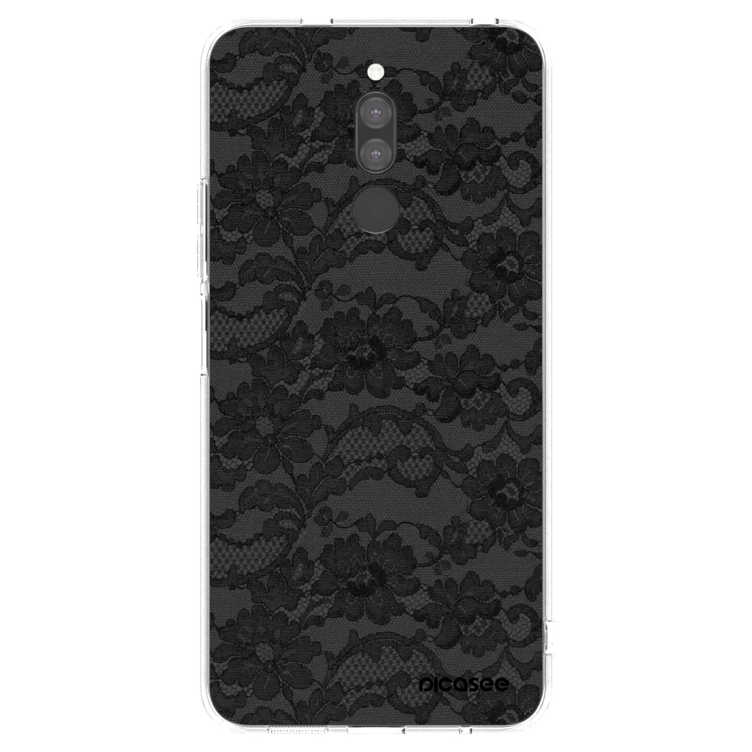 Picasee silikonový průhledný obal pro Xiaomi Redmi 8 - Dark Elegance