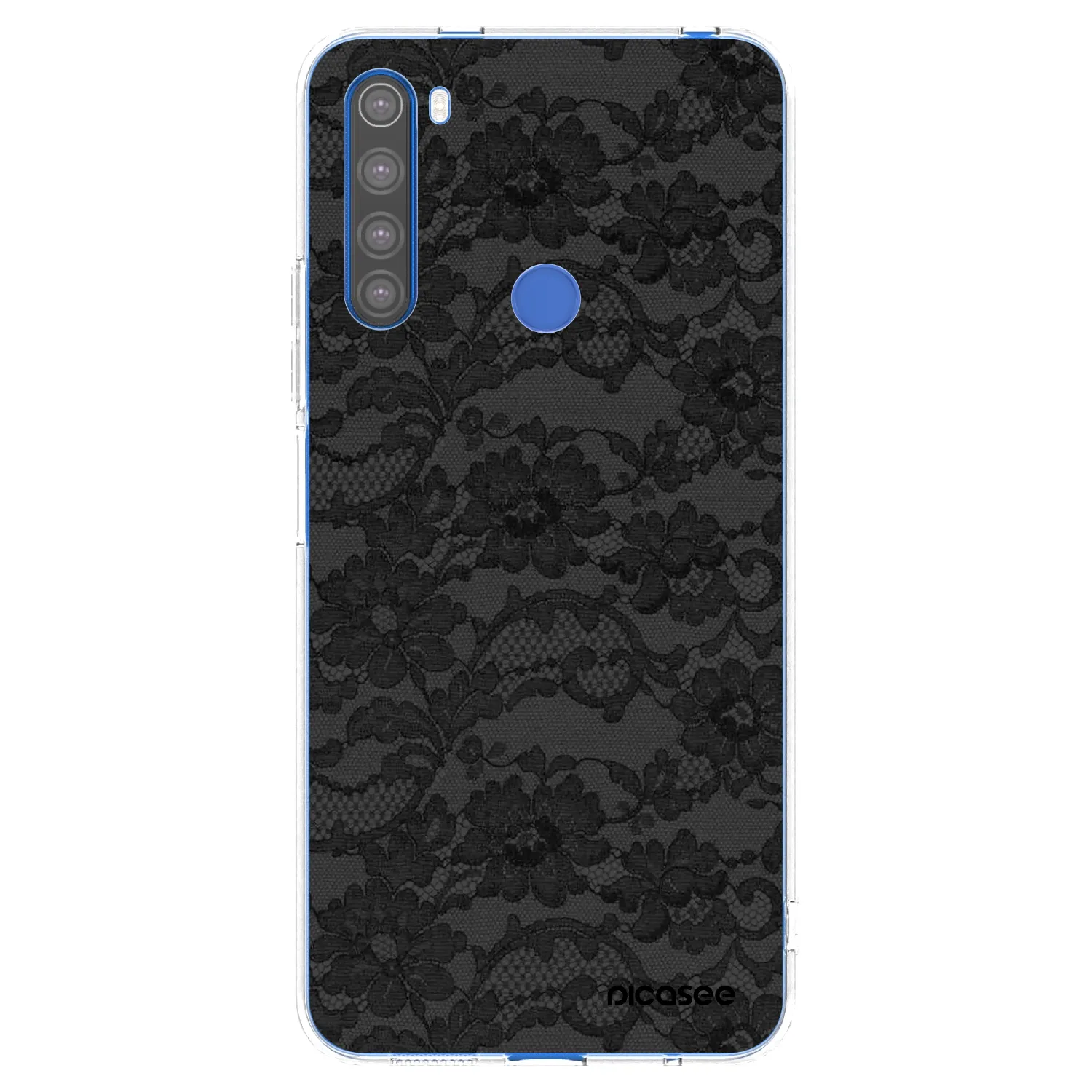 Picasee silikonový průhledný obal pro Xiaomi Redmi Note 8T - Dark Elegance
