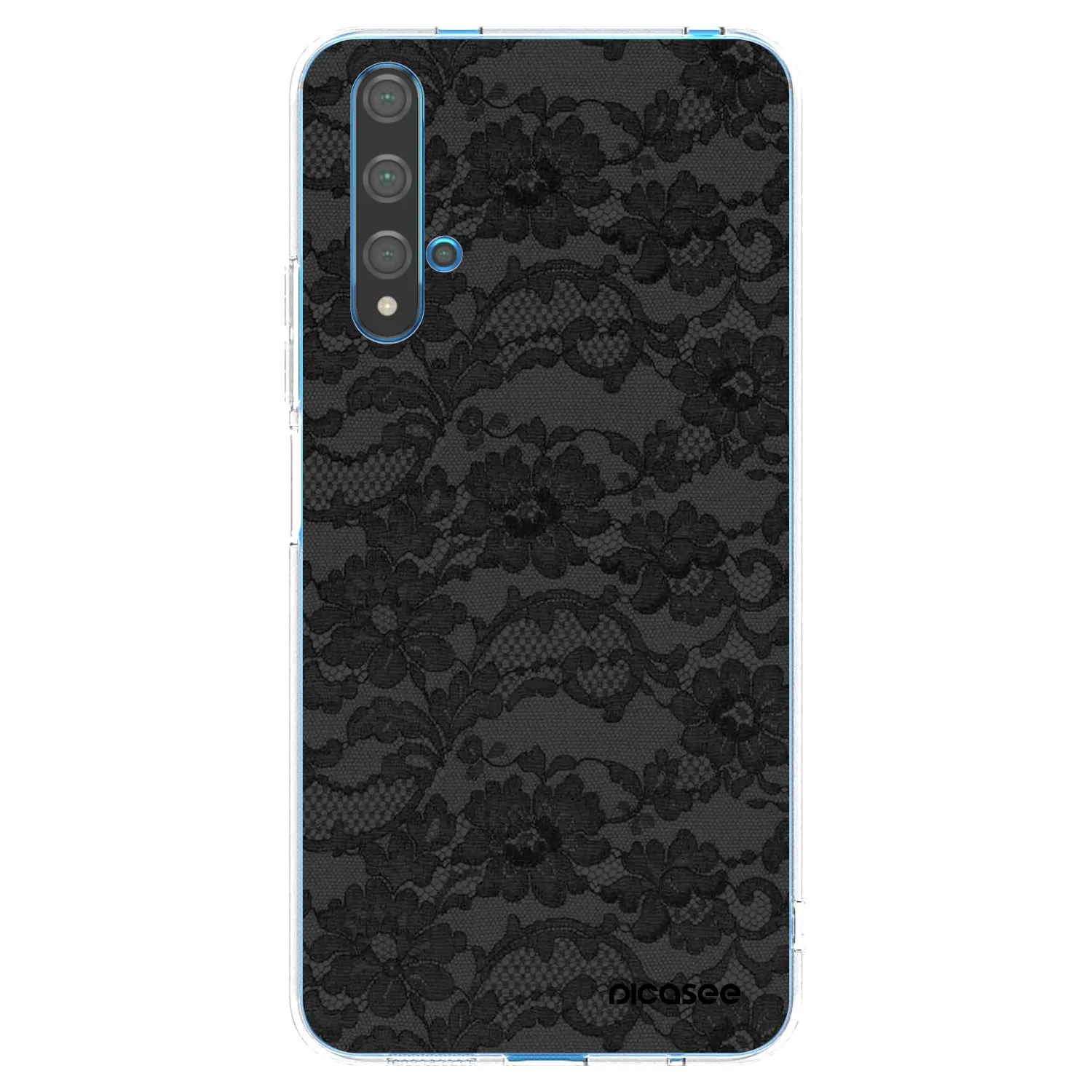 Picasee silikonový průhledný obal pro Huawei Nova 5T - Dark Elegance