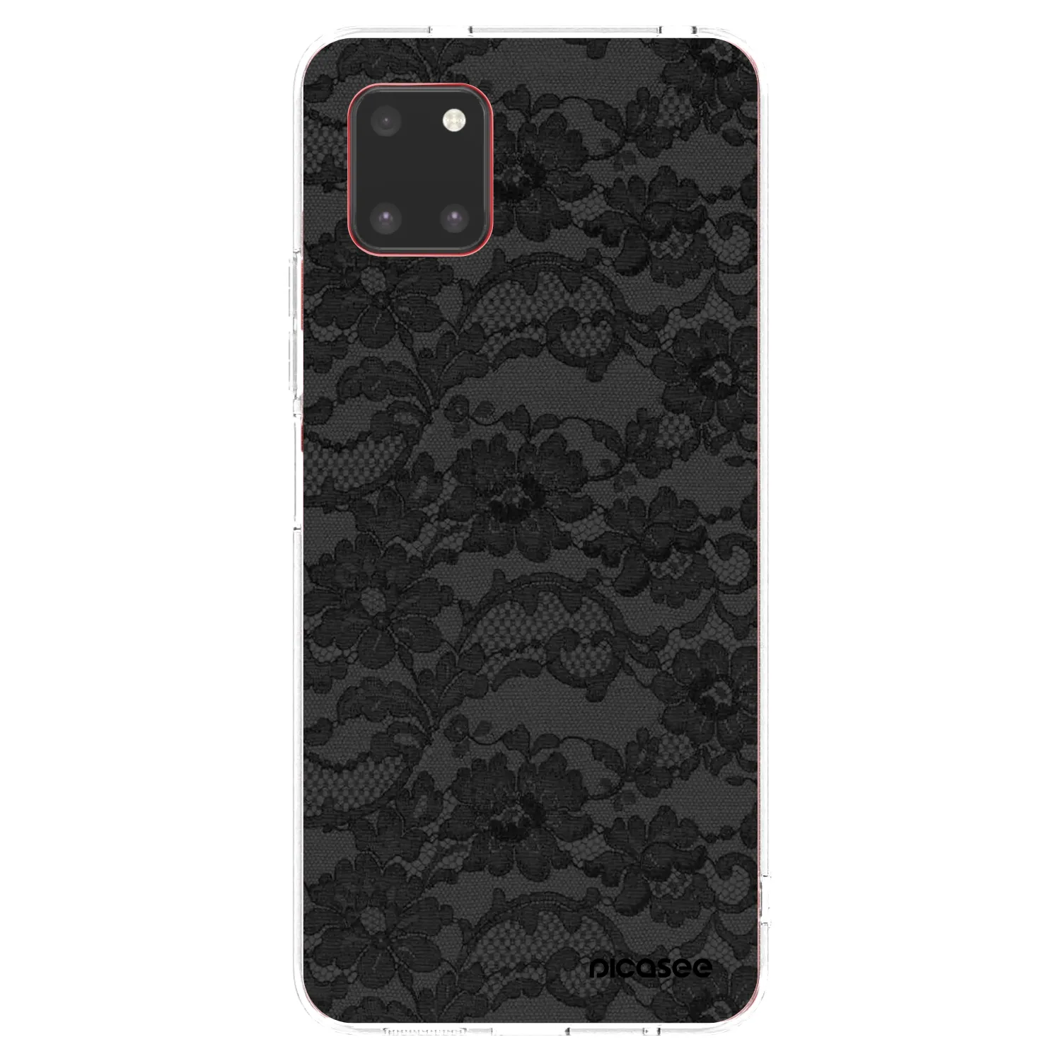 Picasee silikonový průhledný obal pro Samsung Galaxy Note 10 Lite N770F - Dark Elegance