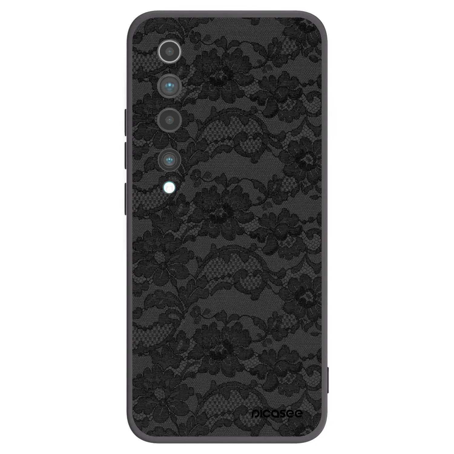 Picasee silikonový černý obal pro Xiaomi Mi 10 - Dark Elegance