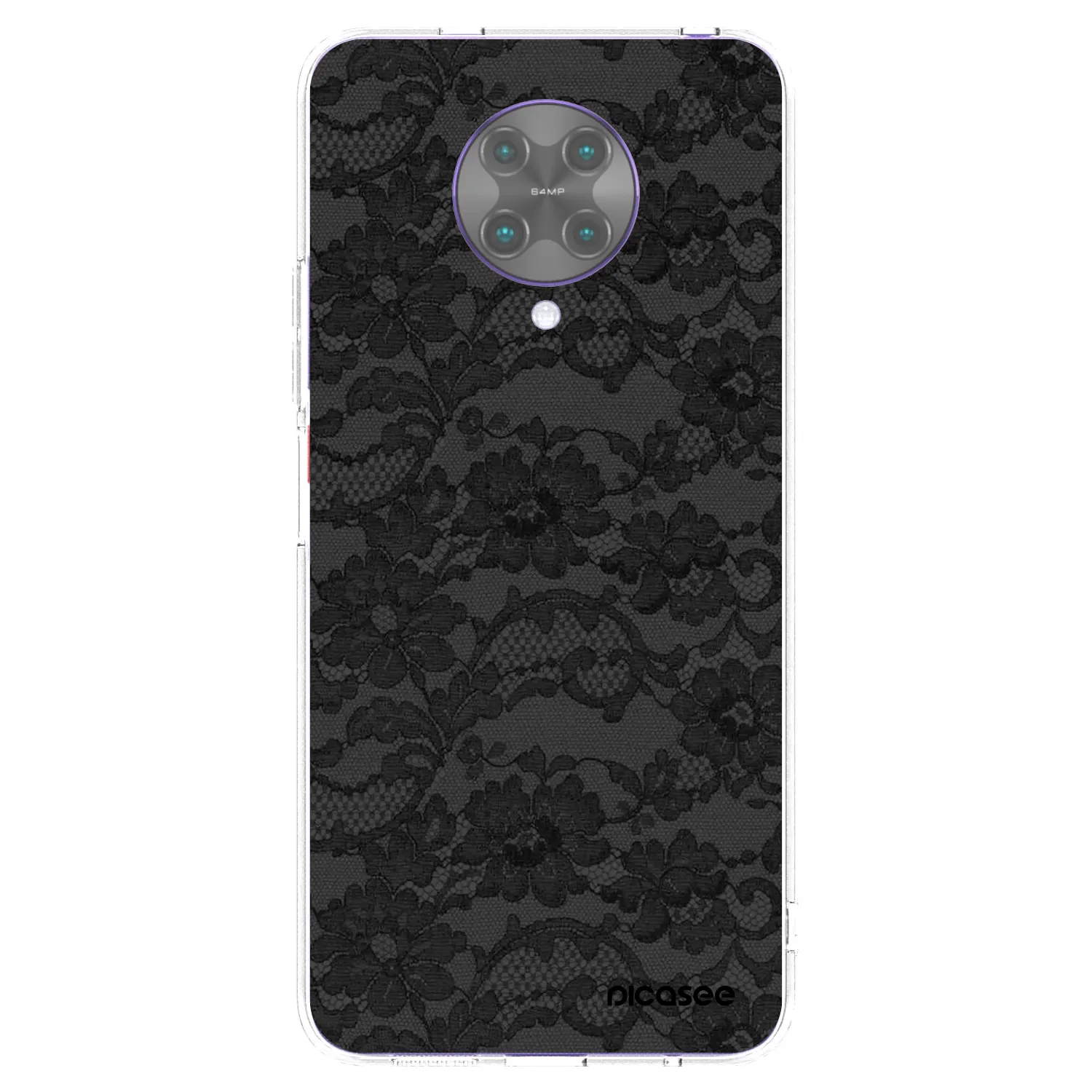 Picasee silikonový průhledný obal pro Xiaomi Poco F2 Pro - Dark Elegance