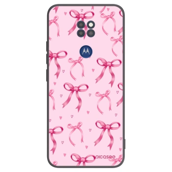 Obal pro Motorola Moto G9 Play - Bow Aesthetic