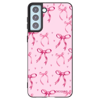 Picasee silikonový černý obal pro Samsung Galaxy S21+ 5G G996F - Bow Aesthetic