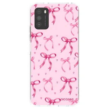 Picasee silikonový průhledný obal pro Xiaomi Poco M3 - Bow Aesthetic