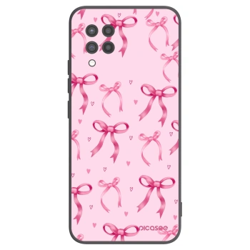Picasee silikonový černý obal pro Samsung Galaxy A42 A426B - Bow Aesthetic