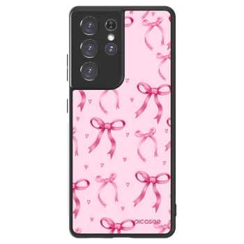 Picasee ULTIMATE CASE pro Samsung Galaxy S21 Ultra 5G G998B - Bow Aesthetic