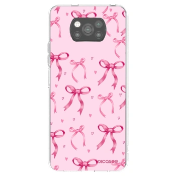 Picasee silikonový černý obal pro Xiaomi Poco X3 Pro - Bow Aesthetic