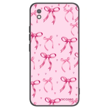 Picasee silikonový černý obal pro Xiaomi Redmi 9AT - Bow Aesthetic