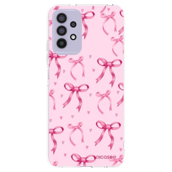 Picasee silikonový průhledný obal pro Samsung Galaxy A32 4G SM-A325F - Bow Aesthetic