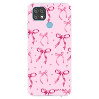 Picasee silikonový průhledný obal pro Realme C21 - Bow Aesthetic