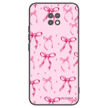 Picasee silikonový černý obal pro Xiaomi Redmi Note 9T - Bow Aesthetic