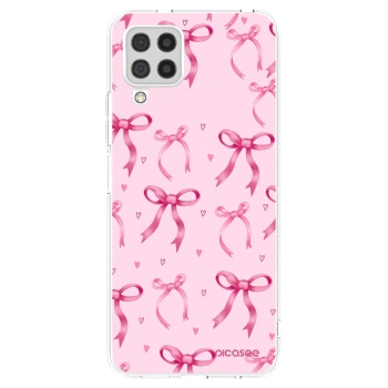 Picasee silikonový průhledný obal pro Samsung Galaxy A22 A225F 4G - Bow Aesthetic
