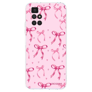 Picasee silikonový průhledný obal pro Xiaomi Redmi 10 - Bow Aesthetic