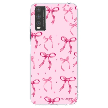 Picasee silikonový průhledný obal pro Vivo Y20s - Bow Aesthetic