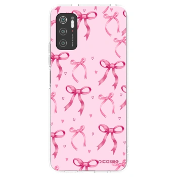 Picasee silikonový průhledný obal pro Xiaomi Poco M3 Pro 5G - Bow Aesthetic