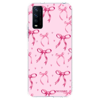 Picasee silikonový průhledný obal pro Vivo Y11s - Bow Aesthetic