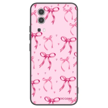 Picasee silikonový černý obal pro Vivo Y72 5G - Bow Aesthetic