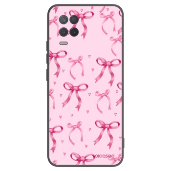 Picasee silikonový černý obal pro Realme 8 5G - Bow Aesthetic
