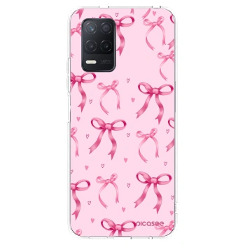 Picasee silikonový průhledný obal pro Realme 8 5G - Bow Aesthetic