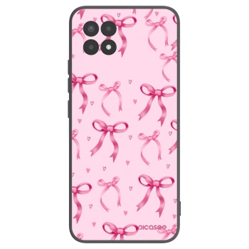 Picasee silikonový černý obal pro Realme 8i - Bow Aesthetic