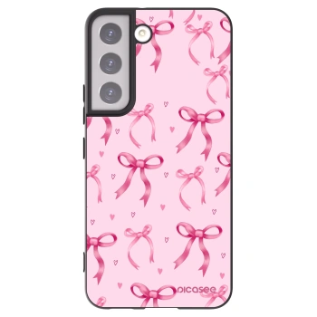 Picasee silikonový černý obal pro Samsung Galaxy S22 5G - Bow Aesthetic
