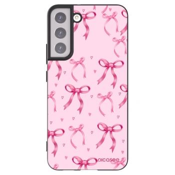 Picasee silikonový černý obal pro Samsung Galaxy S22+ 5G - Bow Aesthetic