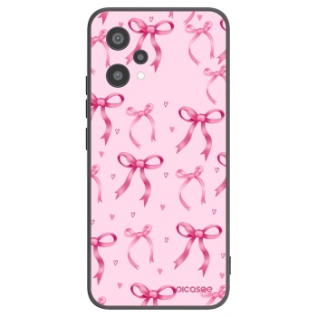 Picasee silikonový černý obal pro Realme 9 Pro 5G - Bow Aesthetic