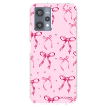 Picasee silikonový průhledný obal pro Realme 9 Pro 5G - Bow Aesthetic