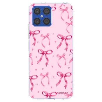 Picasee silikonový průhledný obal pro Honor X8 4G - Bow Aesthetic