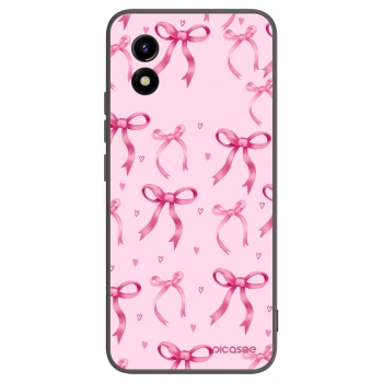 Picasee silikonový černý obal pro Vivo Y01 - Bow Aesthetic
