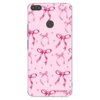 Picasee silikonový průhledný obal pro Huawei P Smart - Bow Aesthetic