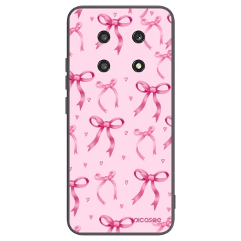 Picasee silikonový černý obal pro Honor Magic4 Lite 5G - Bow Aesthetic