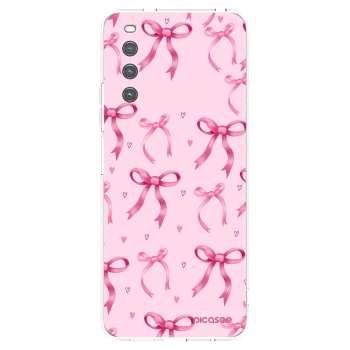Picasee silikonový průhledný obal pro Sony Xperia 10 IV 5G - Bow Aesthetic