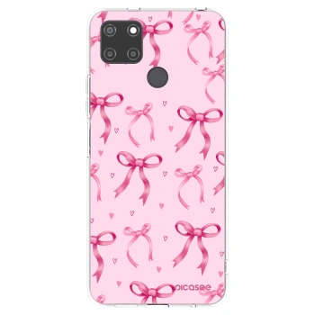 Picasee silikonový průhledný obal pro Realme C21Y - Bow Aesthetic