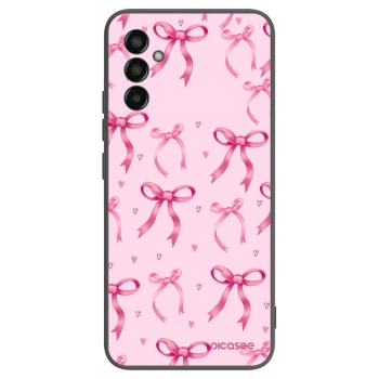 Picasee silikonový černý obal pro Samsung Galaxy M13 M135F - Bow Aesthetic