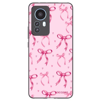 Picasee silikonový černý obal pro Xiaomi 12T Pro - Bow Aesthetic