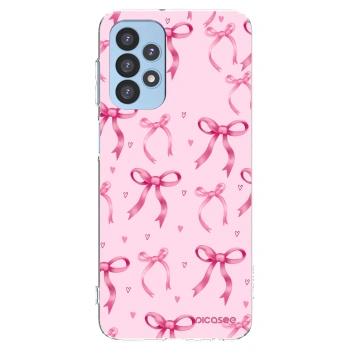 Picasee silikonový průhledný obal pro Samsung Galaxy A23 A235F 4G - Bow Aesthetic