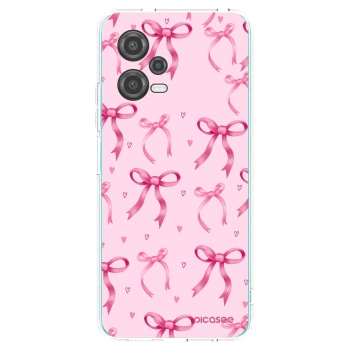 Picasee silikonový průhledný obal pro Xiaomi Poco X5 - Bow Aesthetic