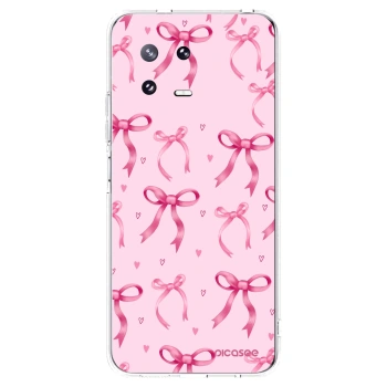 Picasee silikonový průhledný obal pro Xiaomi 13 Pro - Bow Aesthetic