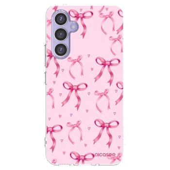 Picasee silikonový průhledný obal pro Samsung Galaxy A54 5G A546B - Bow Aesthetic