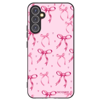 Picasee silikonový černý obal pro Samsung Galaxy A34 5G A346B - Bow Aesthetic
